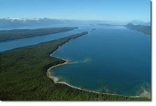 flying to Elfin Cove